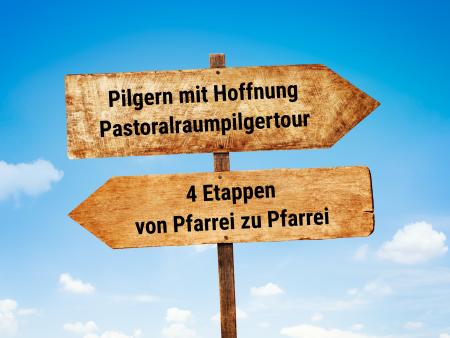 Pilgern mit Hoffnung als Pilger der Hoffnung